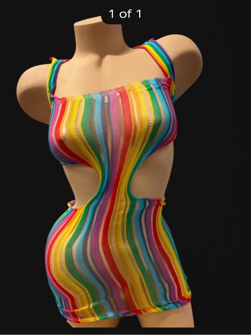 Women’s one size rainbow lingerie